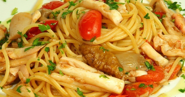 Linguine mare e monti