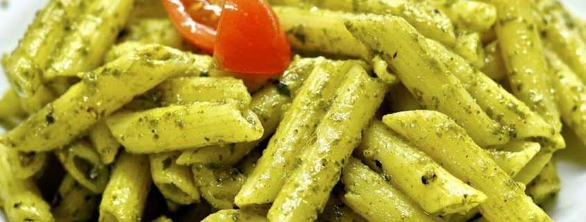 Pesto alla genovese con pomodorini