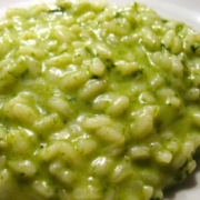 Risotto agli spinaci freschi