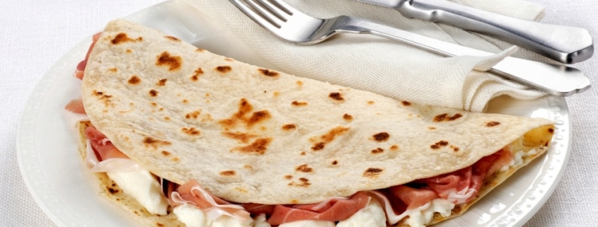 Piadina romagnola fatta in casa