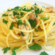 Pasta tonno e limone ricetta