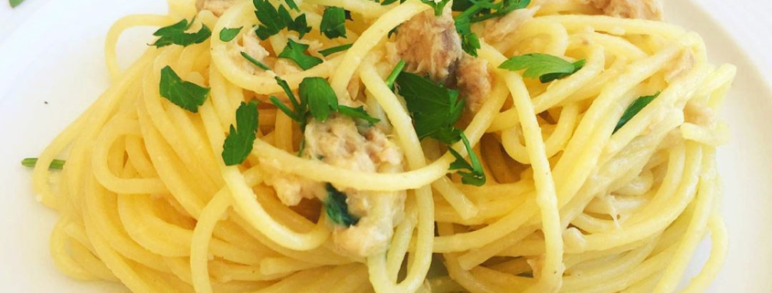 Pasta tonno e limone ricetta