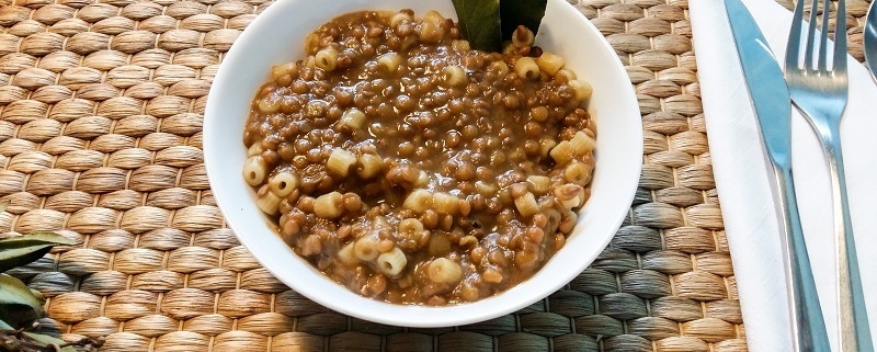 Pasta e lenticchie ricetta