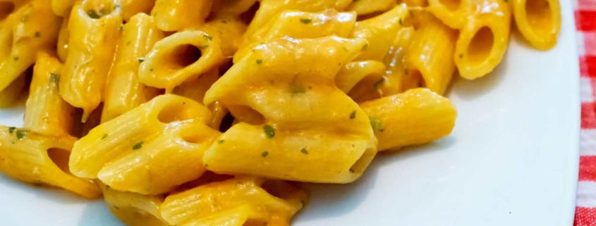 Penne allo zafferano ricetta